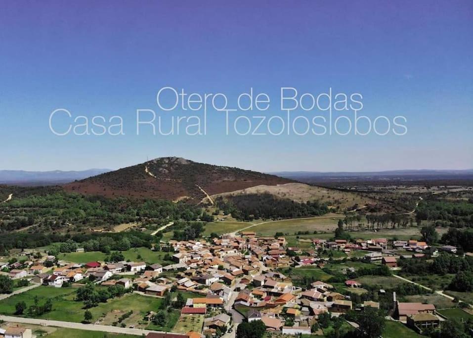 Casa Rural Tozolosolobos Otero de Bodas ภายนอก รูปภาพ